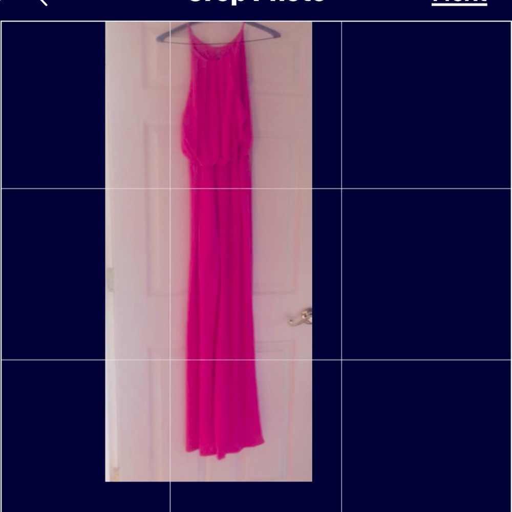Stunning fuchsia pink jumpsuit by Lush size medium…PERFECT CONDITION…worn once